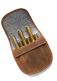 Vintage Bullet Pouch Leder